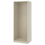 PAX Caisson d'armoire, gris-beige, 75x58x201 cm