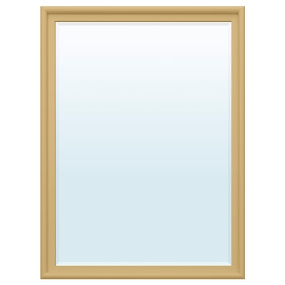 PINGSTSYREN Miroir, jaune-beige clair, 60x80 cm