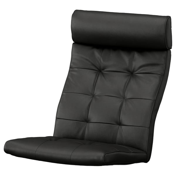 POÄNG Coussin fauteuil, Grann noir