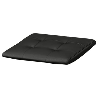 POÄNG Coussin repose-pieds, Grann noir