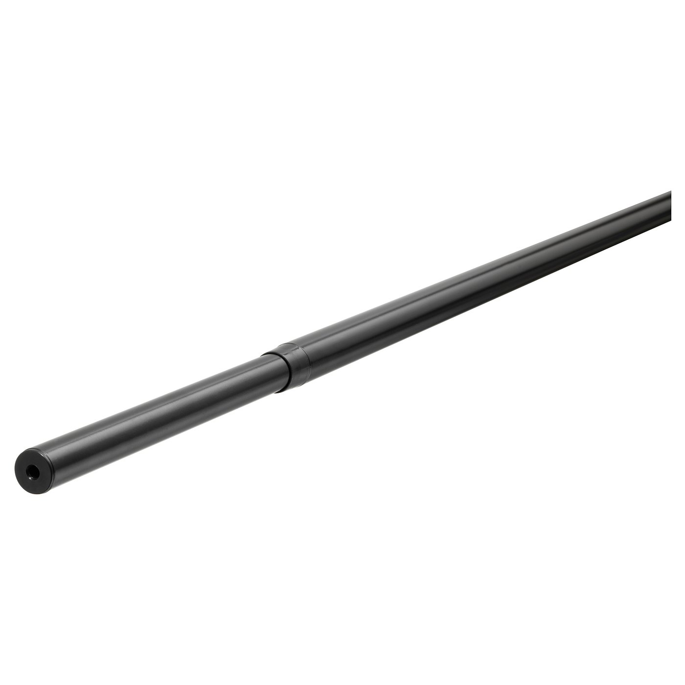 RÄCKA Tringle à rideau, noir, 120-210 cm