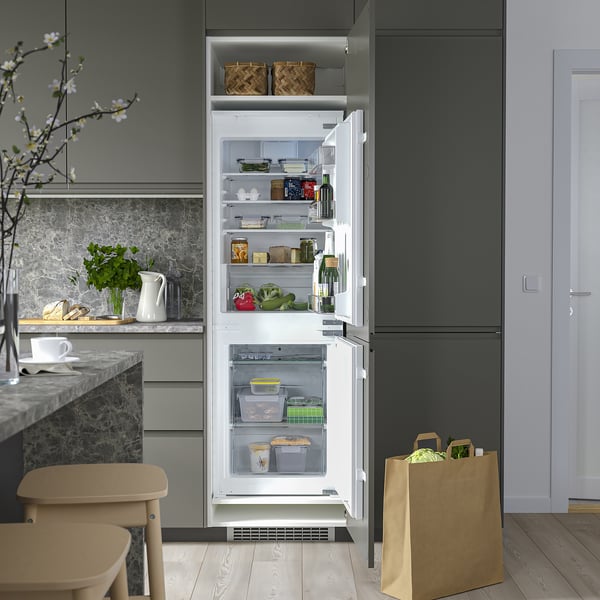 RÅKALL Réfrigérateur/congélateur, IKEA 500 intégré, 153/79 l