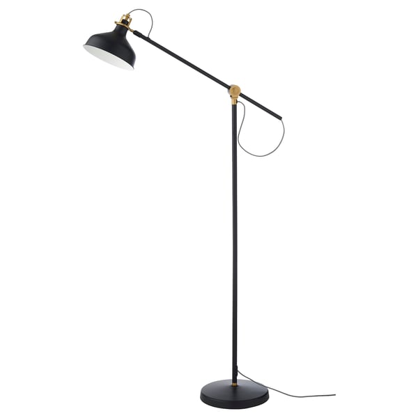 RANARP Lampadaire/liseuse, noir