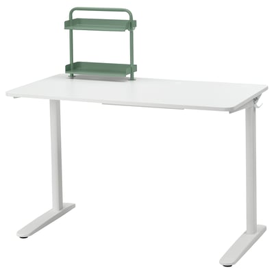 RELATERA Combinaison bureau, blanc, 117x60 cm