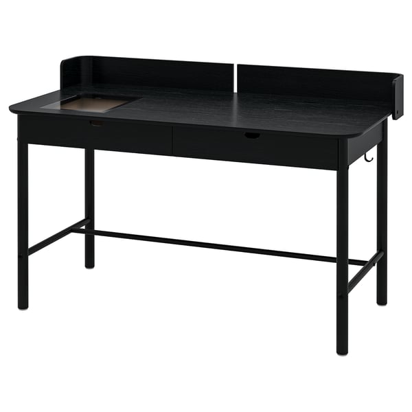RIDSPÖ Bureau, anthracite, 140x70 cm