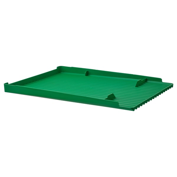 RINNIG Égouttoir double face, vert, 40x31 cm