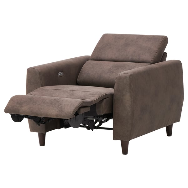 RULLERUM Relax, électrique, Tornarp gris-brun foncé