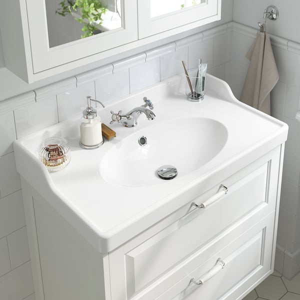 RUNSKÄR Robinet lavabo, chromé