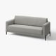 SALTMYRAN Canapé 3 places, Öreryd gris-beige