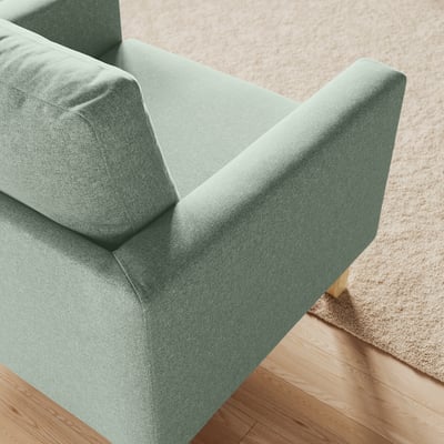 SALTSJÖBADEN Fauteuil, Gunnared vert clair