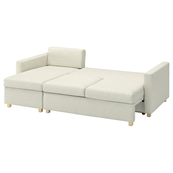 SALTSJÖBADEN Housse convertible 3 pl+méridienne, Gunnared beige