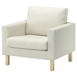 SALTSJÖBADEN Housse pour fauteuil, Gunnared beige