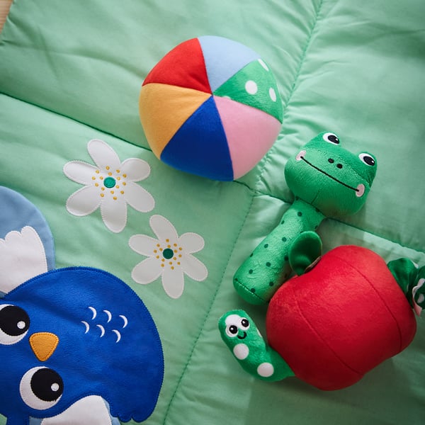 SANDBI Hochet, grenouille/vert
