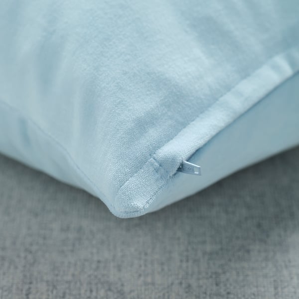 SANELA Housse de coussin, bleu clair, 40x58 cm