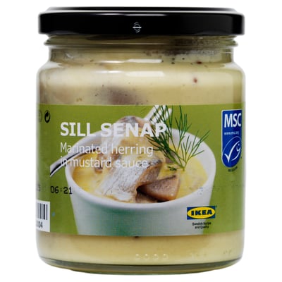 SILL SENAP Hareng sauce moutarde, 250 g
