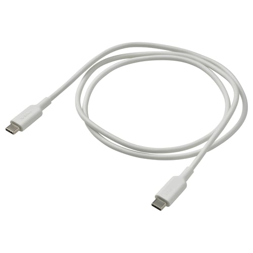 SITTBRUNN USB-C vers USB-C, blanc, 1.0 m
