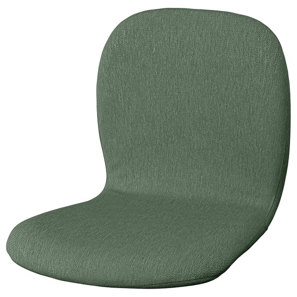 SKÅLSTA Coque d'assise, Knäbäck gris vert