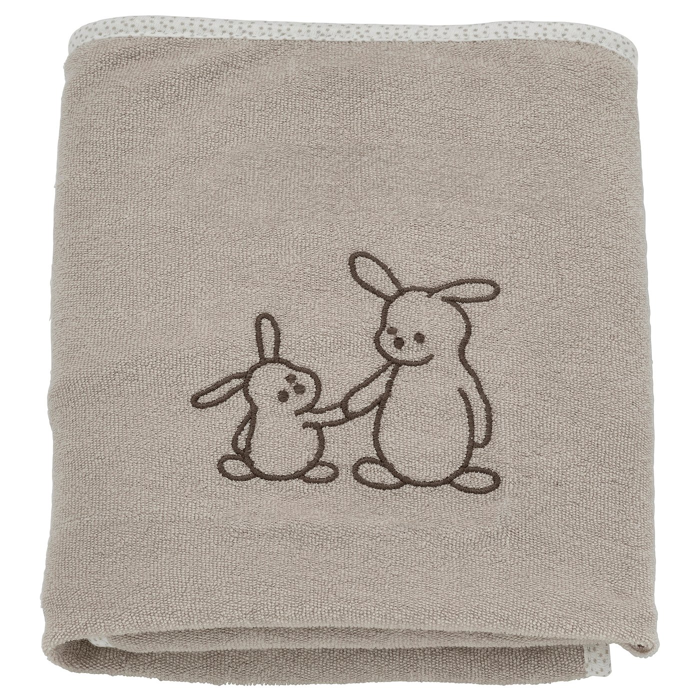 SKÖTSAM Protection pour matelas à langer, beige/tissu éponge, 53x83 cm