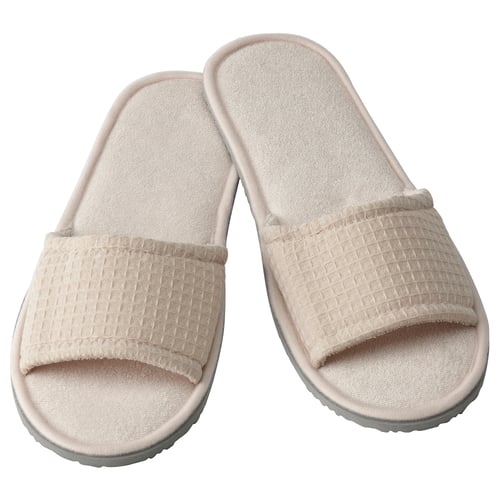 SKOVELSJÖN Mules, beige, L/XL