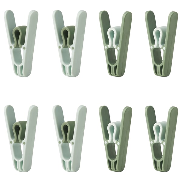 SLIBB Pinces à linge, vert