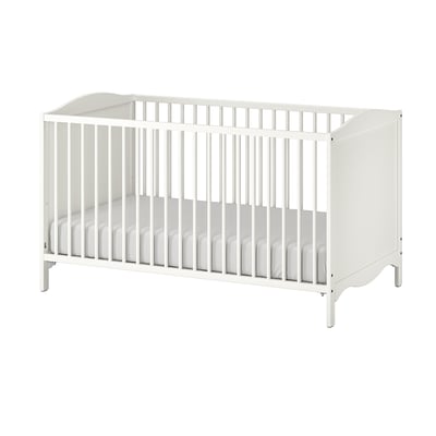 SMÅGÖRA Lit bébé, blanc, 70x140 cm