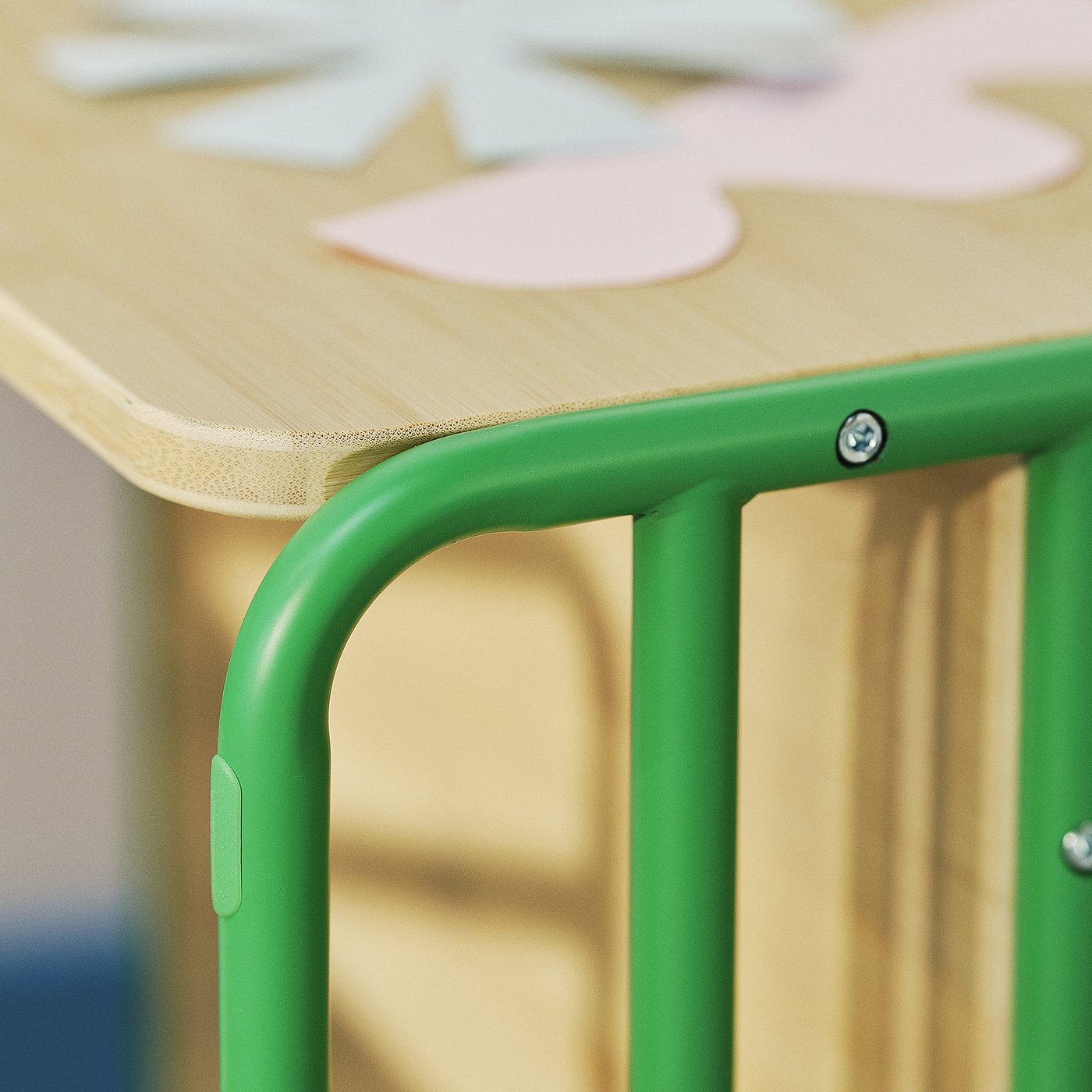 SMÅSKRAKE Chaise/table enfant multifonction, vert