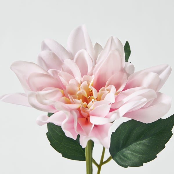 SMYCKA Fleur artificielle, intérieur/extérieur/Dahlia rose, 30 cm