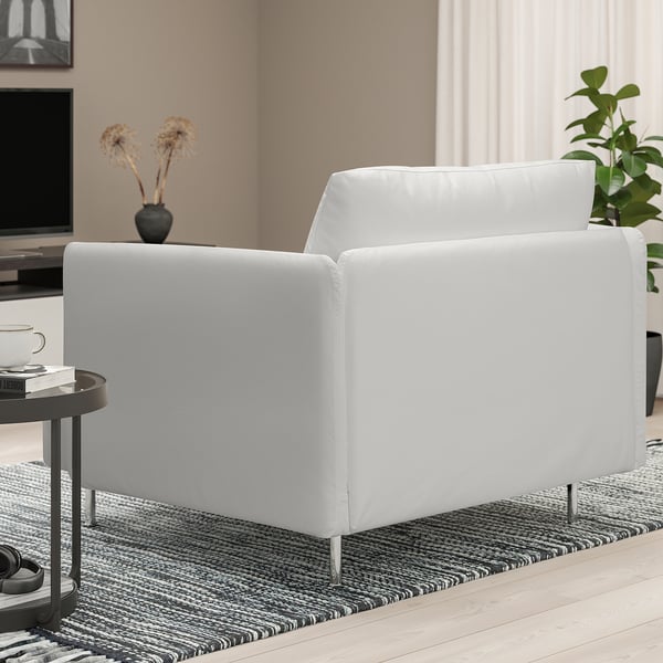 SÖDERHAMN Fauteuil, Blekinge blanc