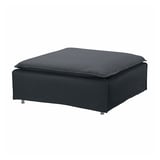 SÖDERHAMN Housse pour repose-pied, Knäbäck anthracite
