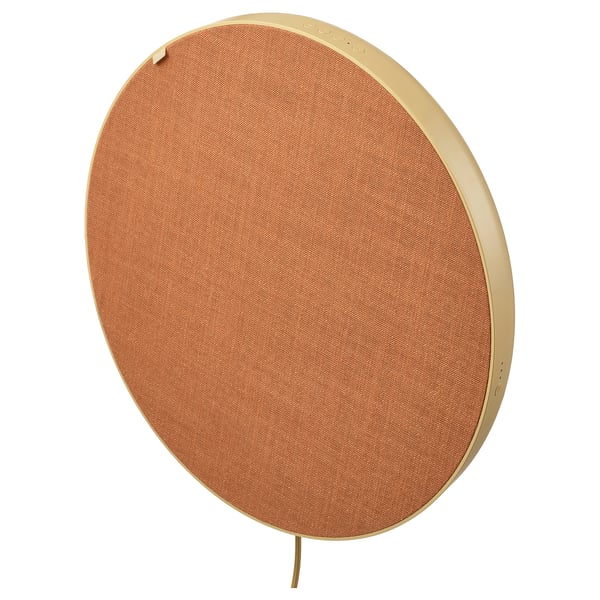 SOLSKYDD Enceinte bluetooth, beige, 45 cm