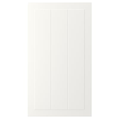 STENSUND Façade pour lave-vaisselle, blanc, 45x80 cm