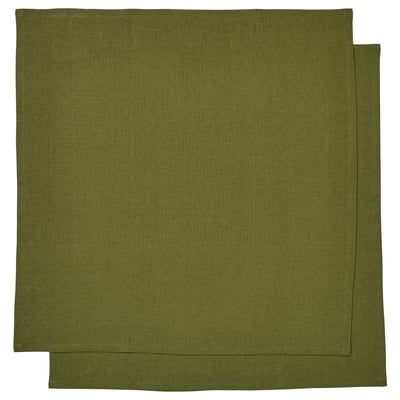 STOCKHOLM 2025 Serviette de table, vert foncé, 50x50 cm