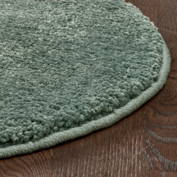 STOENSE Tapis, poils ras, vert pâle, 70 cm