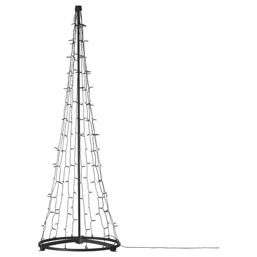 STRÅLA Veilleuse à LED, extérieur/en forme d'arbre