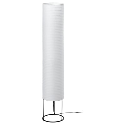 STRANDAD Lampadaire, blanc/noir