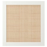 STUDSVIKEN Porte, blanc/peuplier tréssé, 60x64 cm