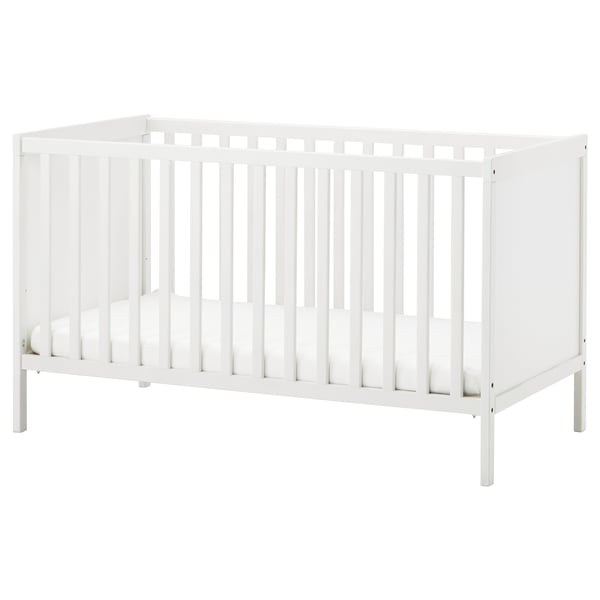 SUNDVIK Lit bébé, blanc, 70x140 cm