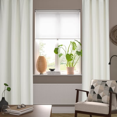 SVARTHÖ Housse de coussin, beige, 50x50 cm