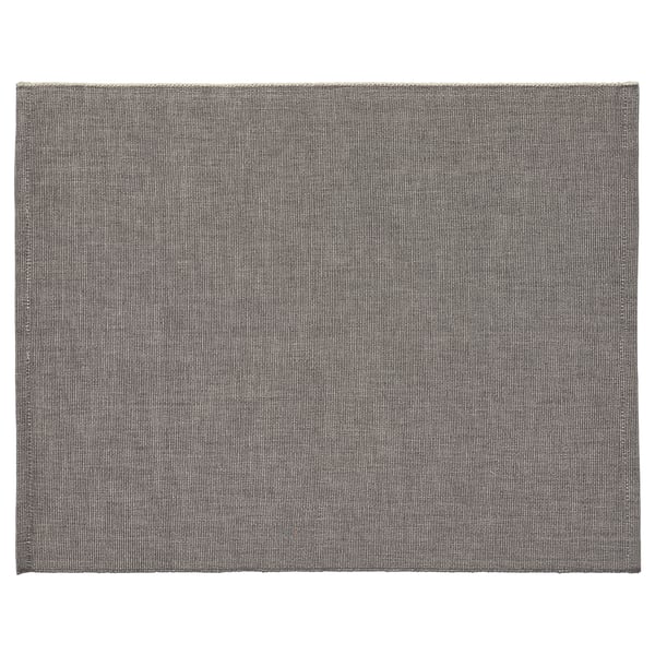 SVARTSENAP Set de table, gris, 35x45 cm