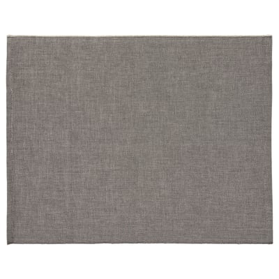 SVARTSENAP Set de table, gris, 35x45 cm