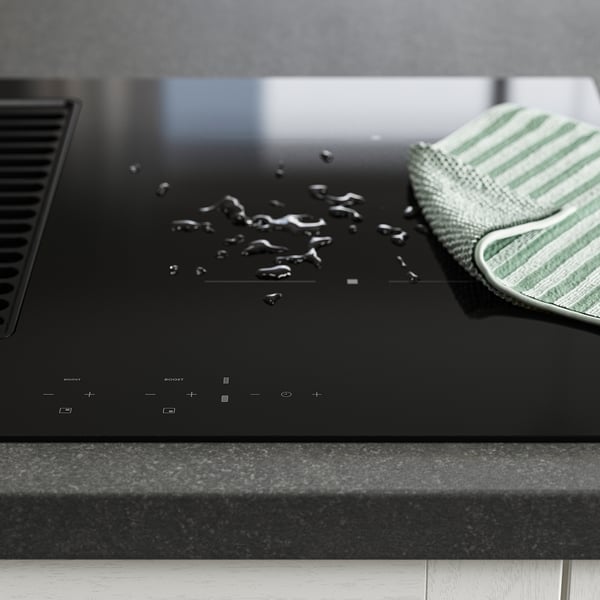 TÄCKNAN Plq cuisson ind/hot int kit recycl, IKEA 300/noir