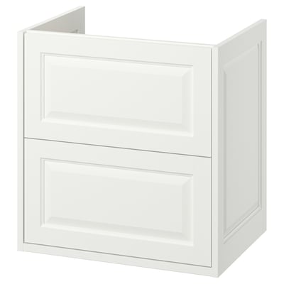 TÄNNFORSEN Meuble lavabo avec tiroirs, blanc, 60x48x63 cm