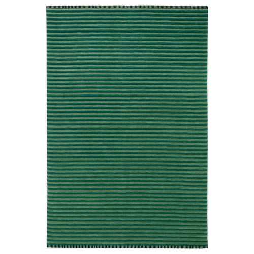 TÅGSPÅR Tapis, poils hauts, vert, 200x300 cm