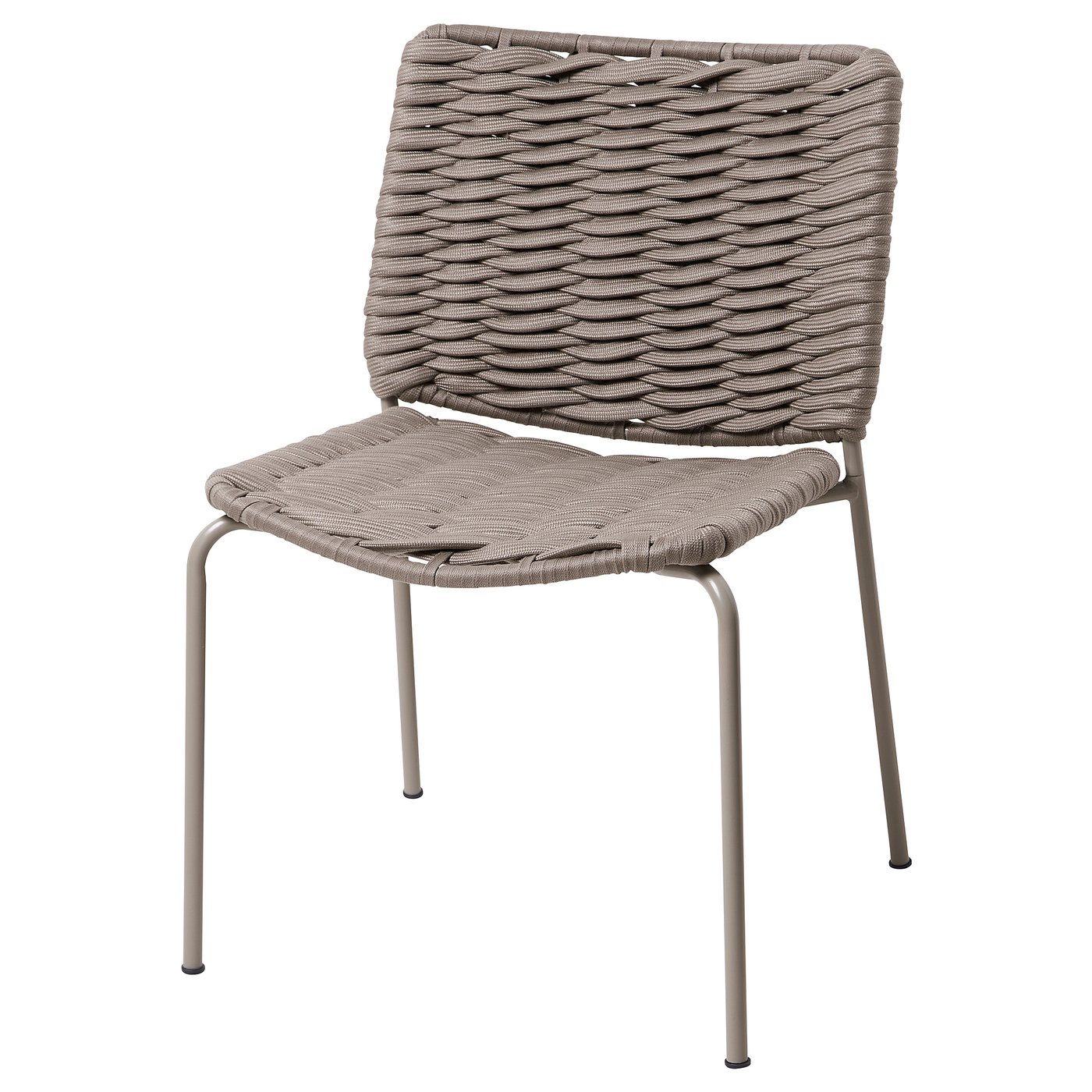 TEGELÖN Chaise, intérieur/extérieur, beige/beige