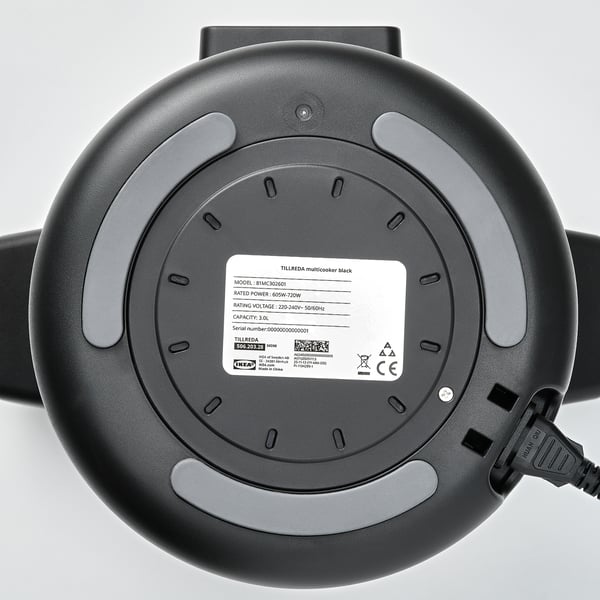 TILLREDA Multicuiseur, noir