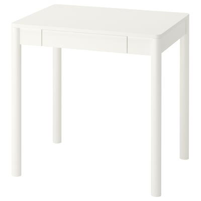 TONSTAD Bureau, blanc cassé, 75x60 cm