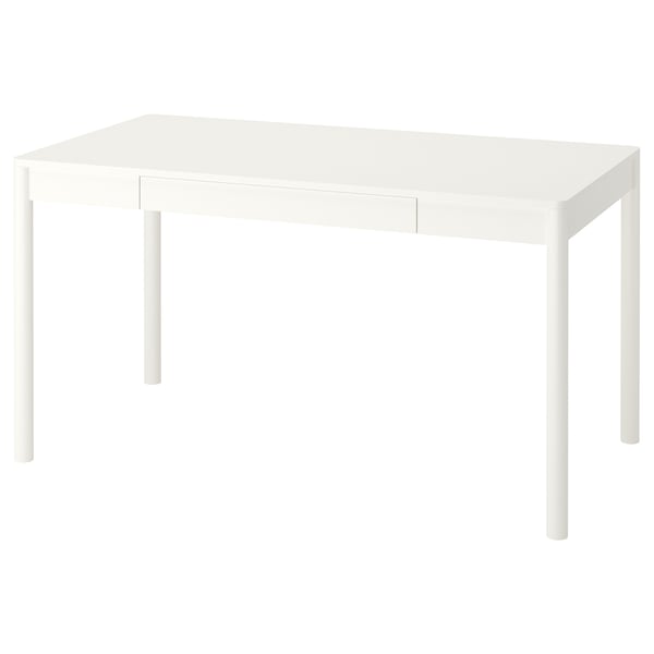 TONSTAD Bureau, blanc cassé, 140x75 cm