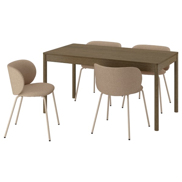 TONSTAD / KRYLBO Table et 4 chaises