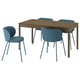 TONSTAD / KRYLBO Table et 4 chaises