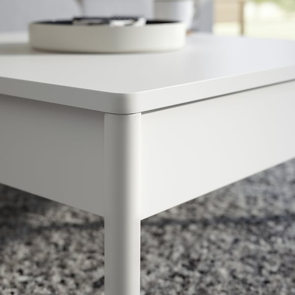 TONSTAD Table basse, blanc cassé, 84x82 cm